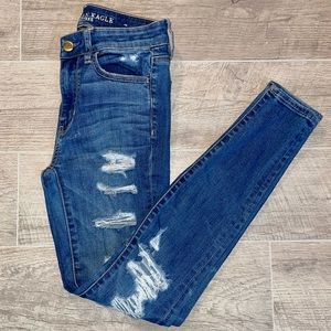 American Eagle High Rise Super Stretch Jegging